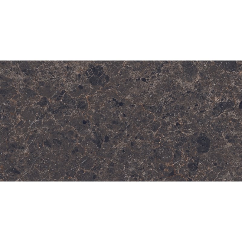 Mexen Slik Emperador Brown gres szkliwiony rekt. G1, płytka podłogowo-ścienna 120 x 60 cm, wysoki połysk - TL207-120-060-00