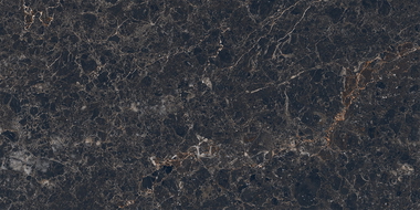 Mexen Slik Emperador Zwart geglazuurde gres gerectificeerd G1, vloer- en wandtegel 120 x 60 cm, hoge glans - TL207-120-060-01