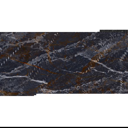 Mexen Orlo Zwart geglazuurd grijs gerectificeerd. G1, vloer-wandtegel 120 x 60 cm, hoogglans - TL211-120-060-00