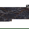 Mexen Orlo Zwart geglazuurd grijs gerectificeerd. G1, vloer-wandtegel 120 x 60 cm, hoogglans - TL211-120-060-00