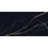 Mexen Fossil Zwart geglazuurde gerectificeerde gres G1, vloer- en wandtegel 120 x 60 cm, hoge glans - TL213-120-060-00