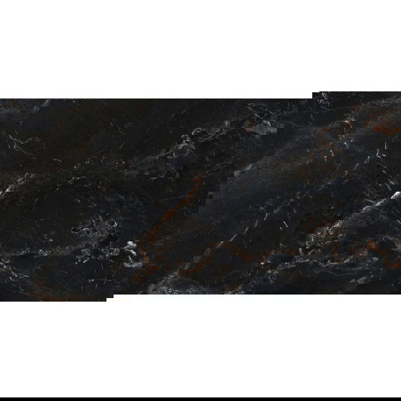 Mexen Marquino Black gres szkliwiony rekt. G1, płytka podłogowo-ścienna 120 x 60 cm, wysoki połysk - TL214-120-060-00