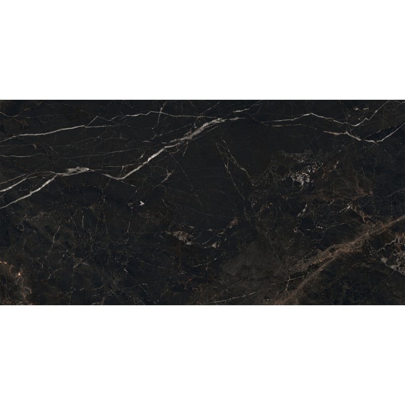 Mexen Marquino Black gres smaltato rett. G1, piastrella da pavimento-rivestimento 120 x 60 cm, alto lucido - TL214-120-060-00