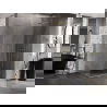 Mexen Lunar-B L draaideur doucheruimte rechts 100 x 80 cm, transparant, goud geborsteld - 832L-100-080-55-00-P
