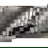 Mexen Lunar-B L draaideur doucheruimte rechts 100 x 80 cm, transparant, goud geborsteld - 832L-100-080-55-00-P
