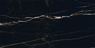 Mexen Flamingo Crni glazirani gres rekt. G1, podno-zidna pločica 120 x 60 cm, visoki sjaj - TL215-120-060-00
