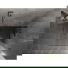 Mexen Lunar-B L douchecabine draaideur rechts 100 x 100 cm, transparant, gun metal - 832L-100-100-95-00-P