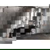 Mexen Lunar-B L Duschkabine schwenkbar rechts 100 x 100 cm, transparent, Roségold - 832L-100-100-60-00-P