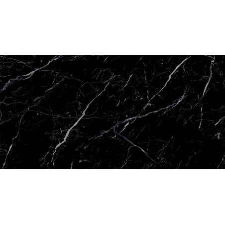 Mexen Simba Black grès émaillé rect. G1, carreau sol-mural 120 x 60 cm, haute brillance - TL210-120-060-00