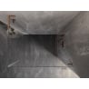 Mexen Lunar-B L cabine de douche pivotante droite 95 x 80 cm, transparent, cuivre brossé - 832L-095-080-65-00-P