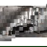 Mexen Lunar-B L Duschkabine schwenkbar rechts 100 x 80 cm, transparent, gebürstetes Kupfer - 832L-100-080-65-00-P