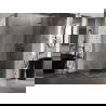 Mexen Lunar-B L Duschkabine schwenkbar rechts 100 x 80 cm, transparent, gebürstetes Kupfer - 832L-100-080-65-00-P