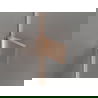 Mexen Lunar-B L Duschkabine schwenkbar rechts 100 x 80 cm, transparent, gebürstetes Kupfer - 832L-100-080-65-00-P