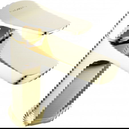 Mexen Lerma washbasin mixer tap, Gold - 74300-50