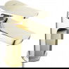 Mexen Lerma washbasin mixer tap, Gold - 74300-50