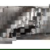 Mexen Lunar-B L Duschkabine rechts angeschlagen 100 x 100 cm, transparent, gebürstetes Kupfer - 832L-100-100-65-00-P