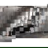 Mexen Lunar-B L Duschkabine rechts angeschlagen 100 x 100 cm, transparent, gebürstetes Kupfer - 832L-100-100-65-00-P