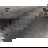 Mexen Lunar-B L Duschkabine, schwenkbar, rechts, 80 x 80 cm, transparent, gun gray gebürstet - 832L-080-080-66-00-P