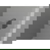 Mexen Lunar-B L Duschkabine schwenkbar rechts 100 x 100 cm, transparent, gebürstet gun gray - 832L-100-100-66-00-P