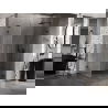 Mexen Lunar-B L Duschkabine schwenkbar rechts 85 x 70 cm, transparent, schwarz - 832L-085-070-70-00-P