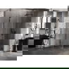 Mexen Lunar-B L Duschkabine, rechte Schwingtür, 100 x 100 cm, transparent, schwarz - 832L-100-100-70-00-P