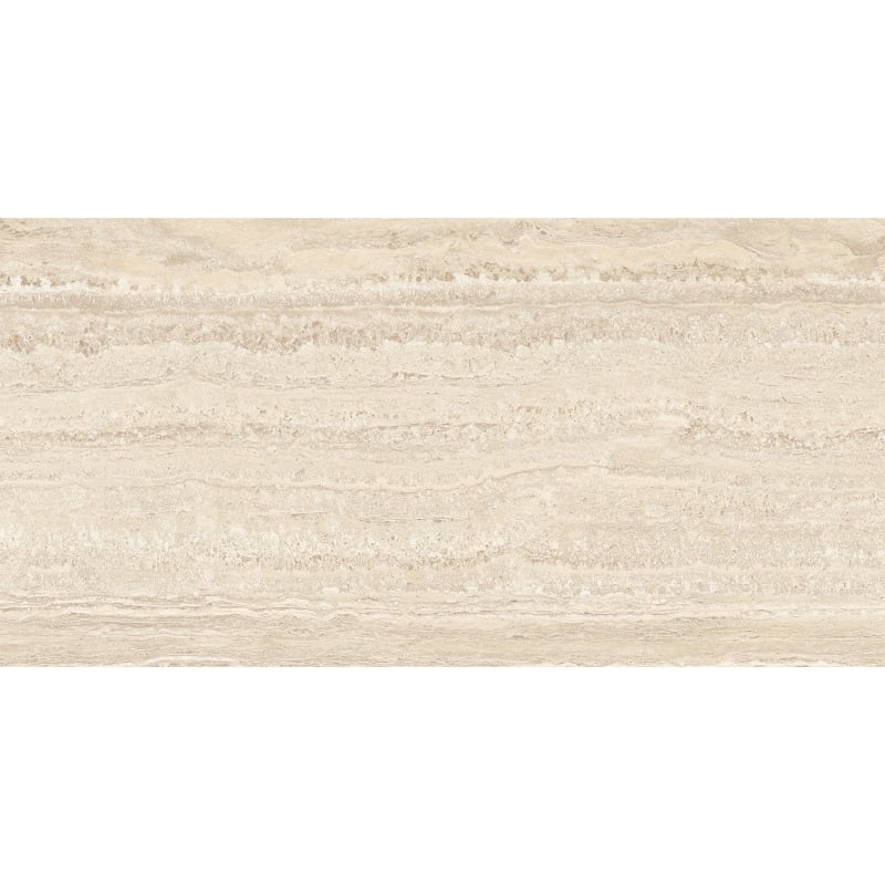 Mexen Neo Travertino Crème grès émaillé rectifié G1, carreau sol-mur 120 x 60 cm, mat - TL302-120-060-02