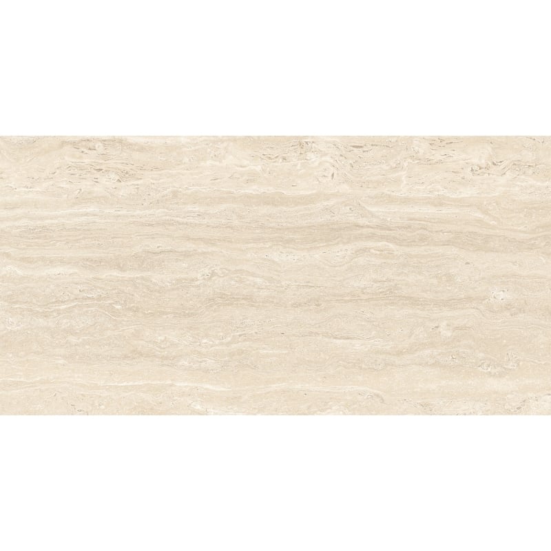 Mexen Neo Travertino Crème grès émaillé rectifié G1, carreau sol-mur 120 x 60 cm, mat - TL302-120-060-02