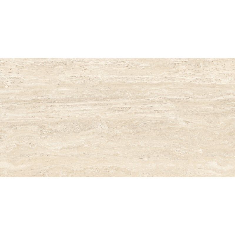 Mexen Neo Travertino Crème grès émaillé rectifié G1, carreau sol-mur 120 x 60 cm, mat - TL302-120-060-02