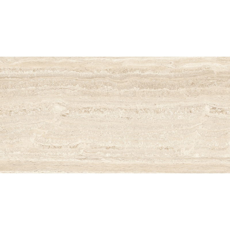 Mexen Neo Travertino Crème grès émaillé rectifié G1, carreau sol-mur 120 x 60 cm, mat - TL302-120-060-02