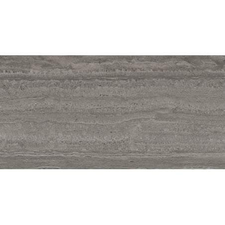 Mexen Neo Travertino Νέρο γκρες σαγρέ κεραμικό, πλάκα δαπέδου/τοίχου 120 x 60 cm, ματ
