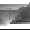 Mexen Kioto freistehende Duschwand 140 x 200 cm, transparent 8 mm, Chrom - 800-140-002-01-00