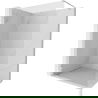 Mexen Lunar douchewand Walk-in links 80 x 200 cm, transparant 8 mm, chroom - 830-080-000-01-00-L