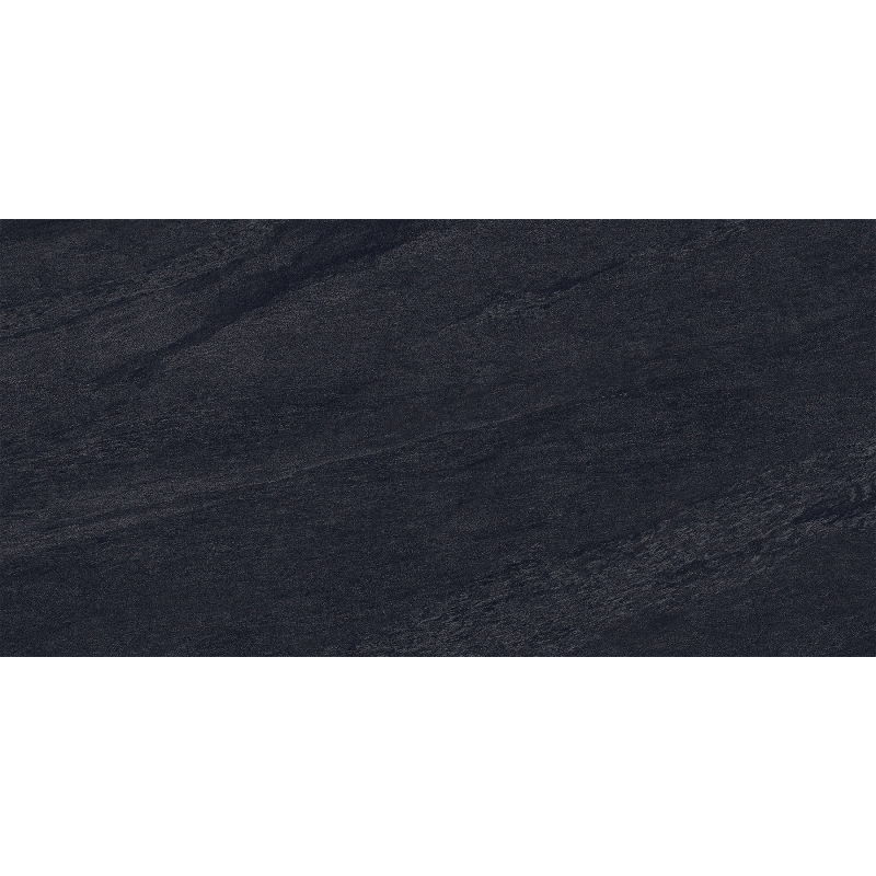 Mexen Netiva Nero grês esmaltado reto G1, ladrilho de piso e parede 120 x 60 cm, mate - TL316-120-060-04