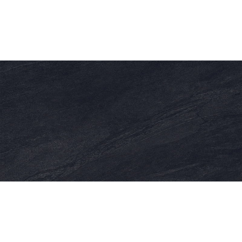 Mexen Netiva Nero grês esmaltado reto G1, ladrilho de piso e parede 120 x 60 cm, mate - TL316-120-060-04