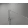 Mexen Lunar Shower Wall Walk-in Left 80 x 200 cm, Transparent 8 mm, Chrome - 830-080-000-01-00-L