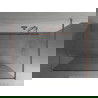 Mexen Kioto freistehende Duschwand 150 x 200 cm, transparent 8 mm, Roségold - 800-150-002-60-00