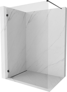 Mexen Lunar Duschwand Walk-in links 110 x 200 cm, transparent 8 mm, schwarz - 830-110-000-70-00-L