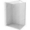 Mexen Lunar dušisein Walk-in vasak 80 x 200 cm, läbipaistev 8 mm, harjatud nikkel - 830-080-000-97-00-L