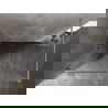Mexen Lunar Duschwand Walk-in links 160 x 200 cm, transparent 8 mm, gebürsteter Nickel - 830-160-000-97-00-L