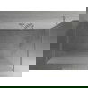 Mexen Kioto freistehende Duschwand 110 x 200 cm, Mattglas 8 mm, Chrom - 800-110-002-01-30