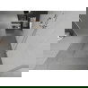 Mexen Kioto vrijstaande douchewand 120 x 200 cm, matglas 8 mm, chroom - 800-120-002-01-30
