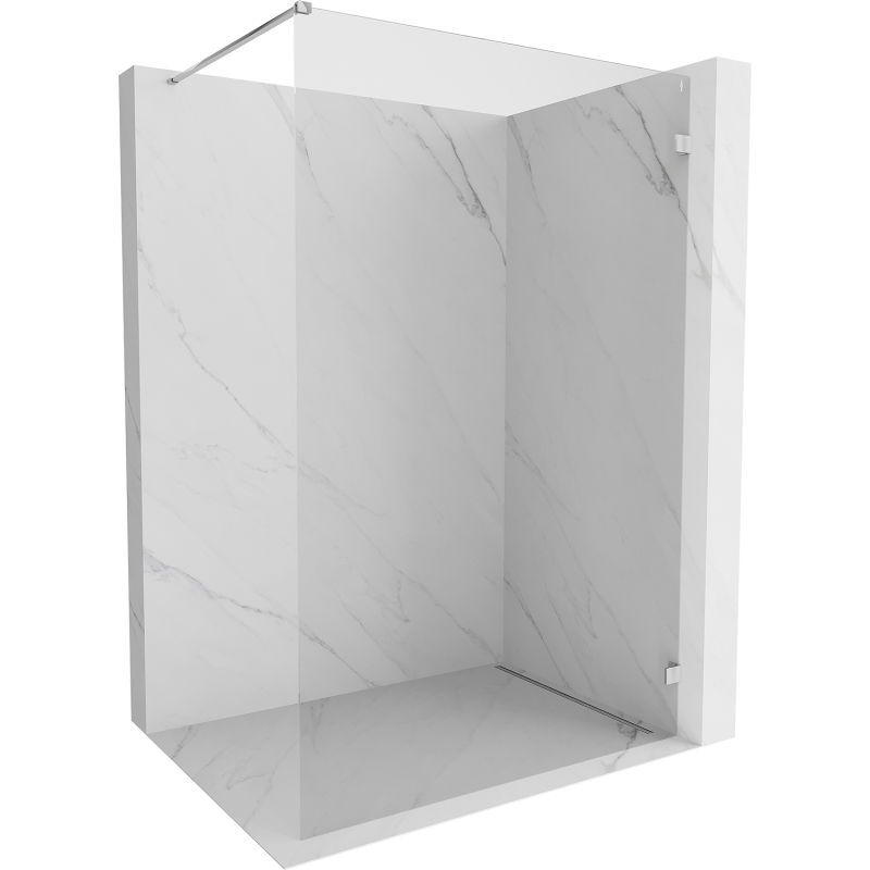 Mexen Lunar Duschwand Walk-in rechts 90 x 200 cm, transparent 8 mm, Chrom - 830-090-000-01-00-P