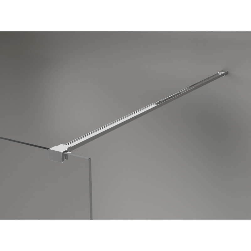 Mexen Lunar Walk-in stjenka za tuš desna 110 x 200 cm, prozirna 8 mm, krom - 830-110-000-01-00-P