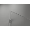 Mexen Lunar Walk-in stjenka za tuš desna 110 x 200 cm, prozirna 8 mm, krom - 830-110-000-01-00-P