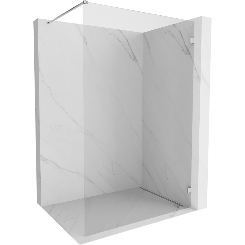 Mexen Lunar Walk-in stjenka za tuš desna 110 x 200 cm, prozirna 8 mm, krom - 830-110-000-01-00-P