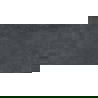 Mexen Dimona Nero geglazuurde gerectificeerde gres G1, vloer-wandtegel 120 x 60 cm, mat - TL321-120-060-00
