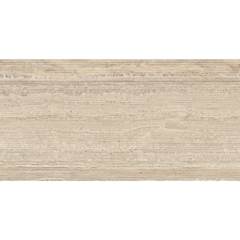 Mexen Neo Travertino Liner Natural matt glasuuriga sirgjooneline G1, põrand- ja seinaplaat 120 x 60 cm - TL302-120-060-05