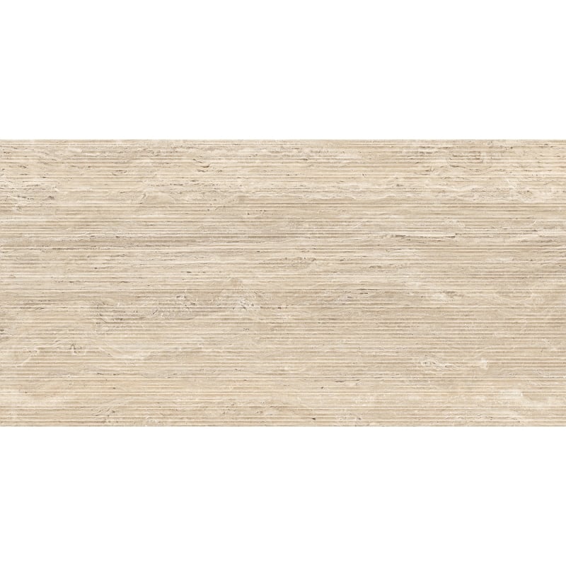 Mexen Neo Travertino Luonnollinen kiillotettu lasitetty keraaminen laatta, 120 x 60 cm, matta - TL302-120-060-05