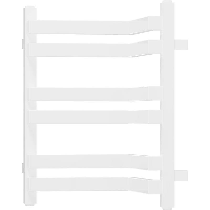 Mexen Loop radiatore da bagno angolare 500 x 375 mm, 253 W, bianco - W129-0500-350-00-20