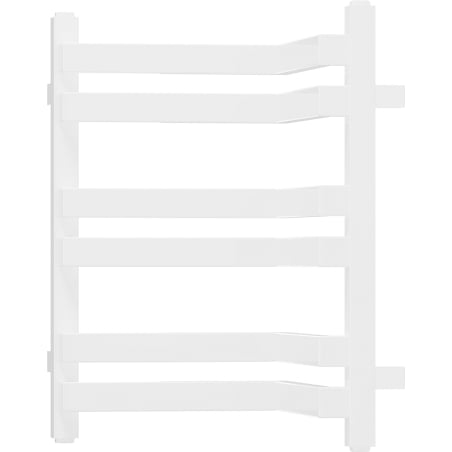 Mexen Loop corner bathroom radiator 500 x 375 mm, 253 W, white - W129-0500-350-00-20